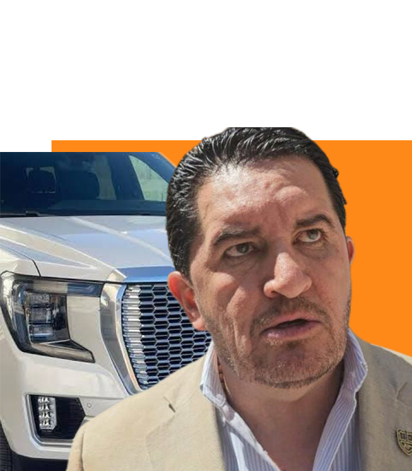 Sorprenden a alcalde de Fresnillo con camioneta de lujo regalada por contratista